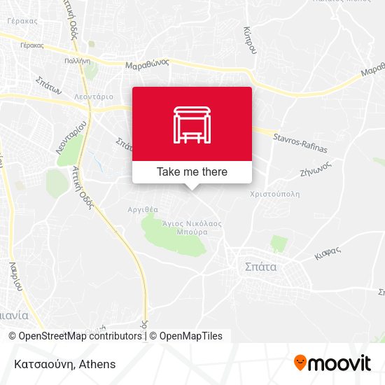 Κατσαούνη map