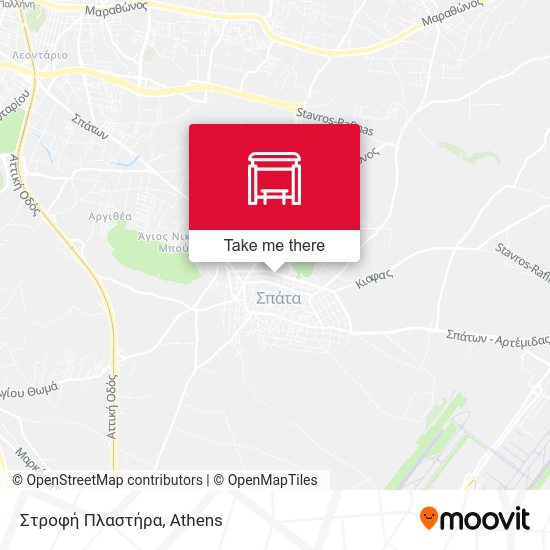 Στροφή Πλαστήρα map