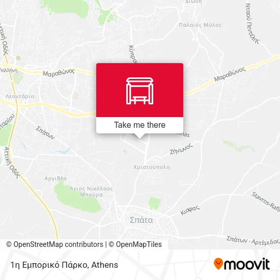 1η Εμπορικό Πάρκο map