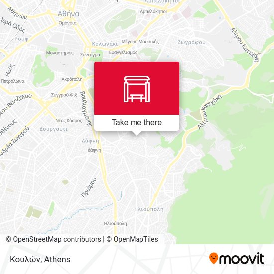 Κουλών map