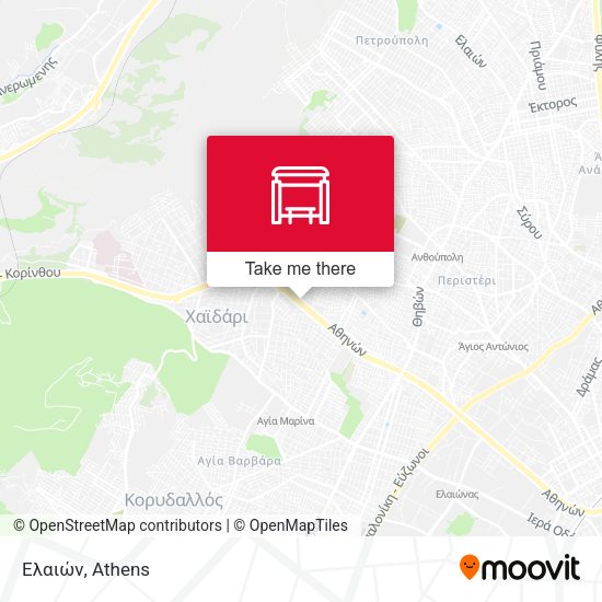 Ελαιών map