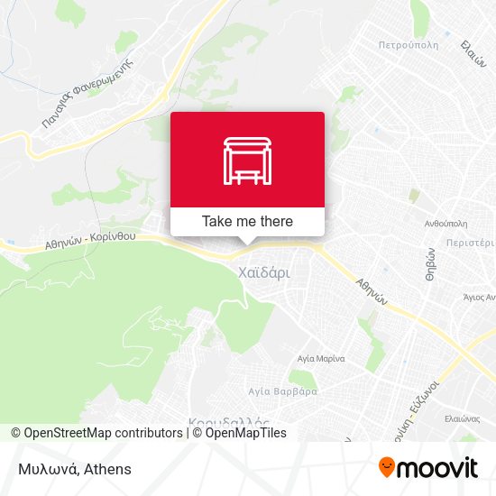 Μυλωνά map