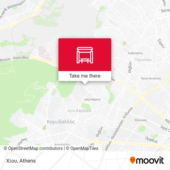 Χίου map
