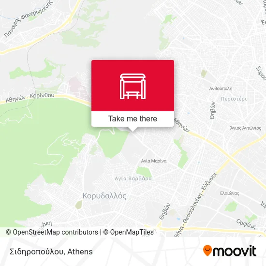 Σιδηροπούλου map