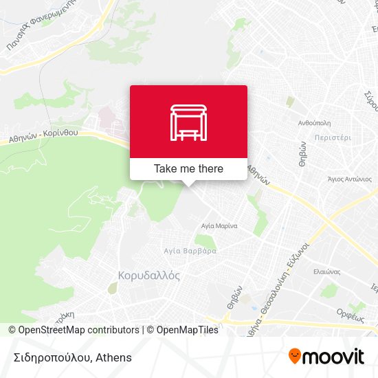 Σιδηροπούλου map