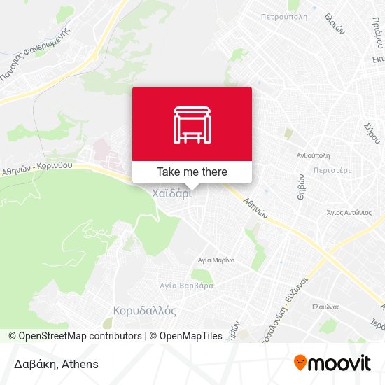 Δαβάκη map