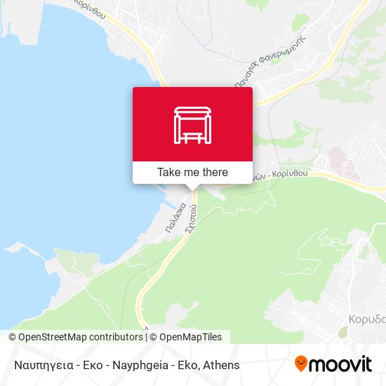 Ναυπηγεια - Εκο - Nayphgeia - Eko map