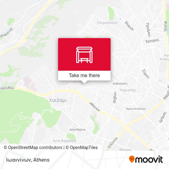 Ιωαννίνων map