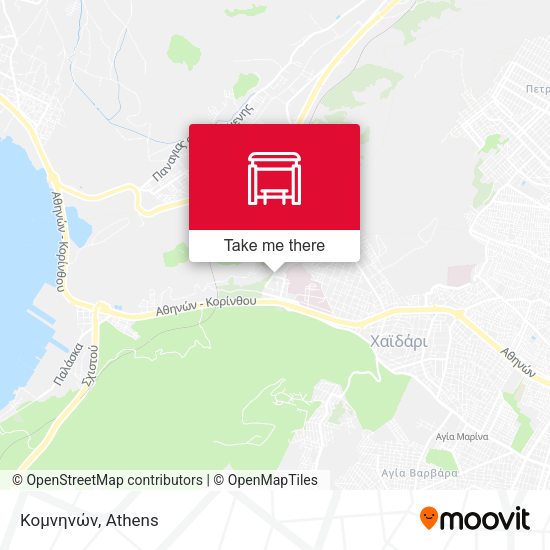 Κομνηνών map