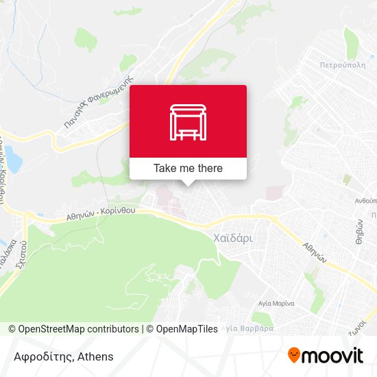Αφροδίτης map