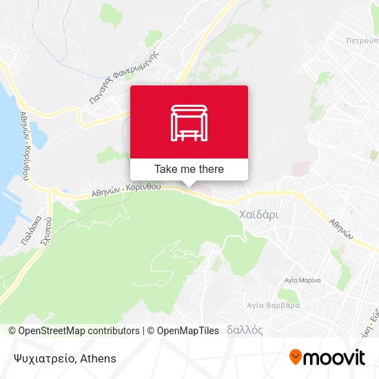 Ψυχιατρείο map