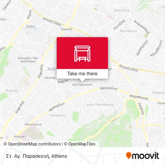 Στ. Αγ. Παρασκευή map