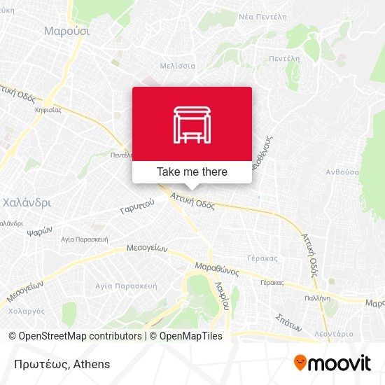 Πρωτέως map