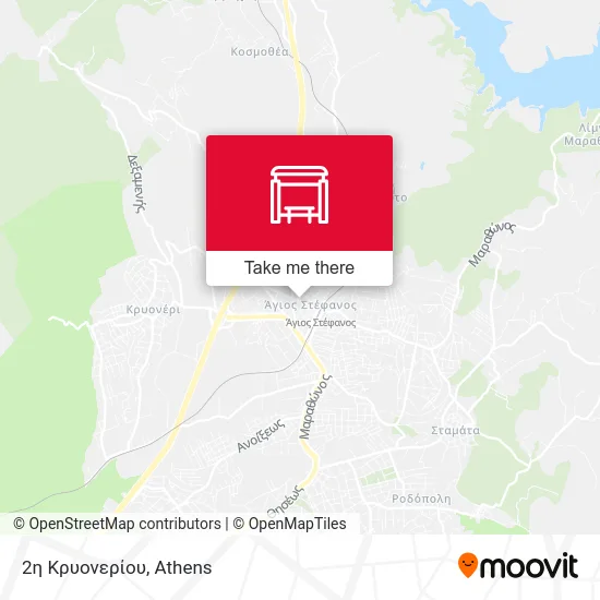 2η Κρυονερίου map