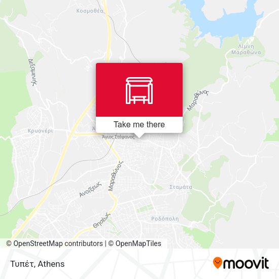 Τυπέτ map