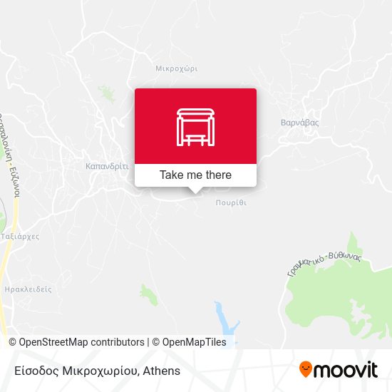 Είσοδος Μικροχωρίου map