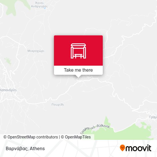 Βαρνάβας map