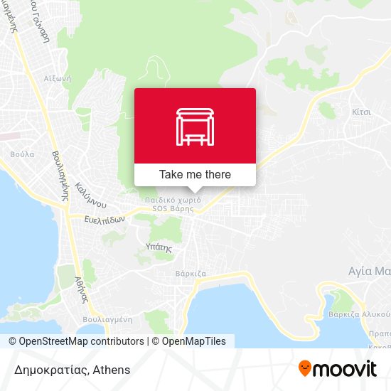 Δημοκρατίας map