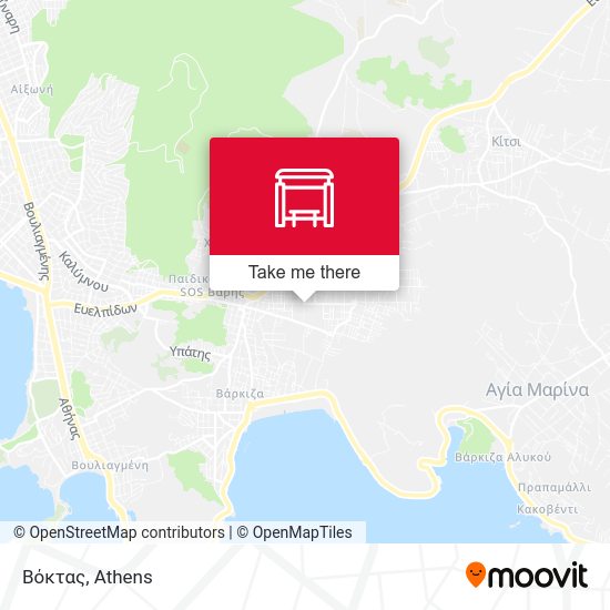 Βόκτας map