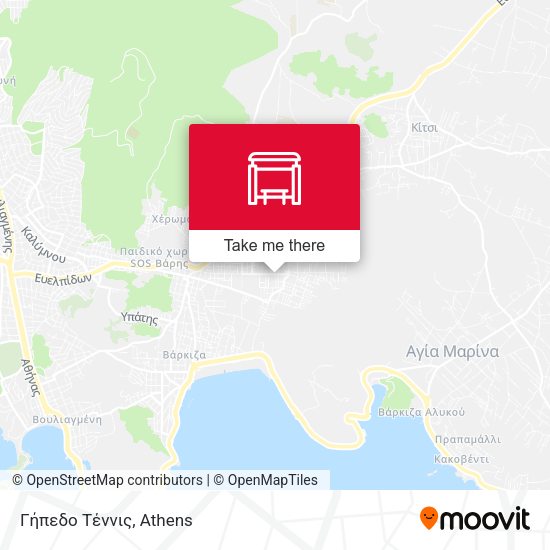 Γήπεδο Τέννις map