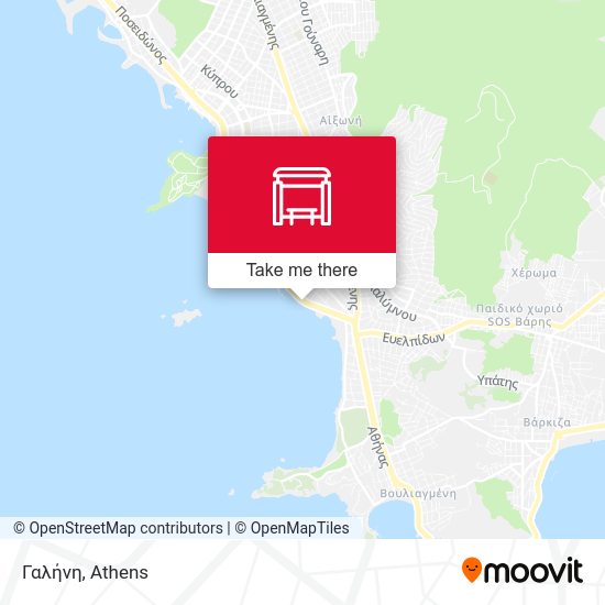 Γαλήνη map