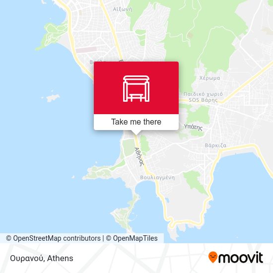 Ουρανού map