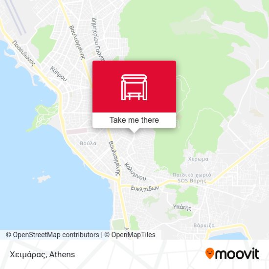 Χειμάρας map