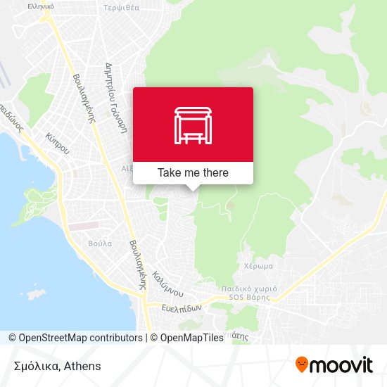 Σμόλικα map