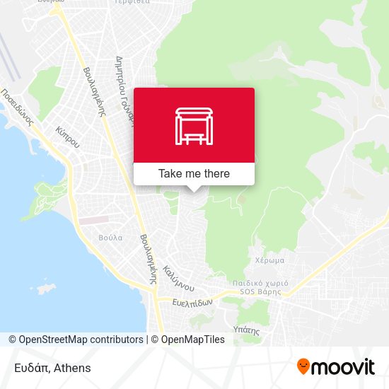 Ευδάπ map