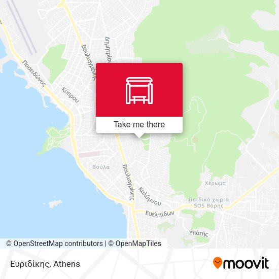 Ευριδίκης map