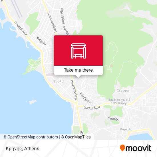 Κρήνης map