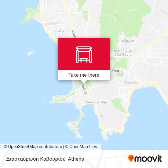 Διασταύρωση Καβουριού map