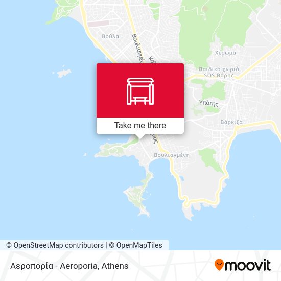 Αεροπορία - Aeroporia map