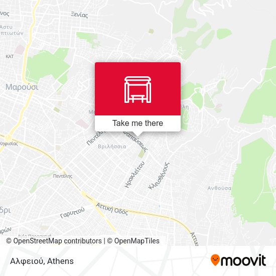 Αλφειού map