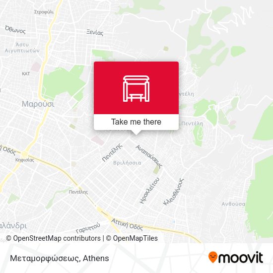Μεταμορφώσεως map
