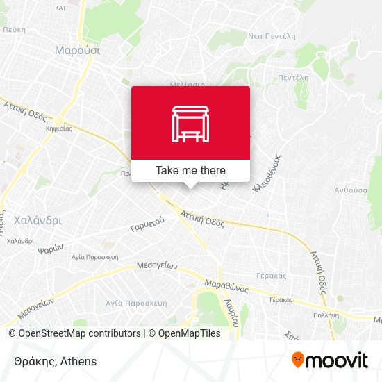 Θράκης map
