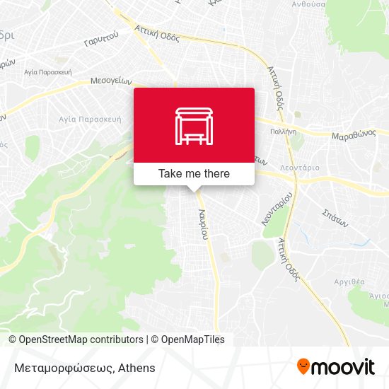 Μεταμορφώσεως map