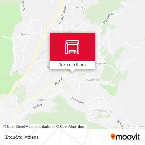Σταμάτα map