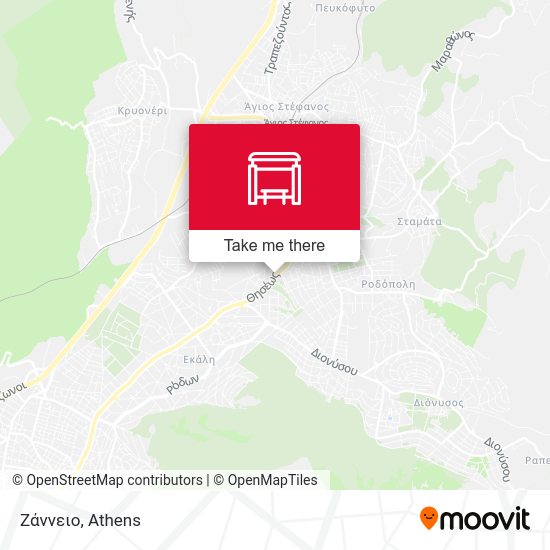 Ζάννειο map
