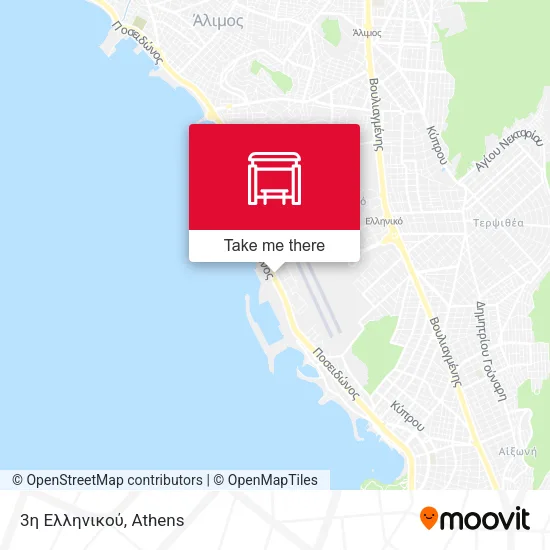3η Ελληνικού map