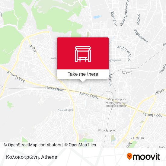 Κολοκοτρώνη map