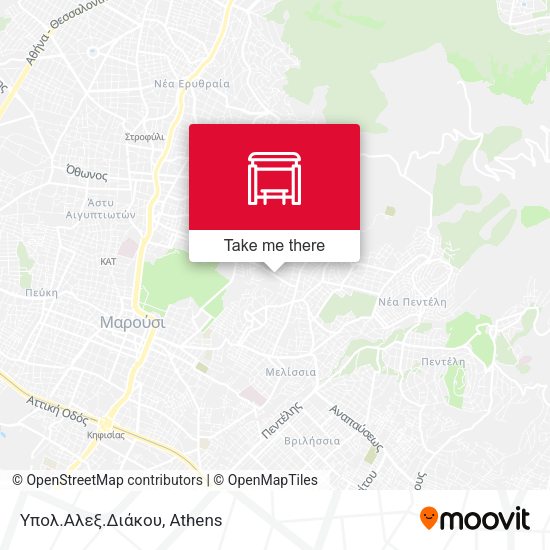 Υπολ.Αλεξ.Διάκου map