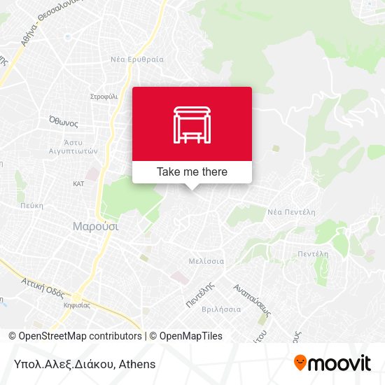 Υπολ.Αλεξ.Διάκου map