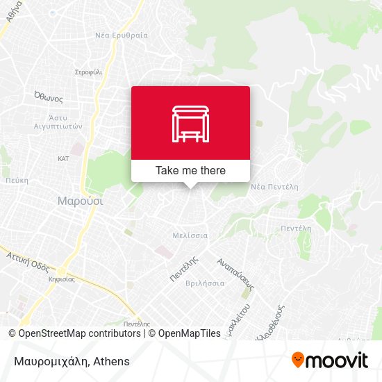 Μαυρομιχάλη map