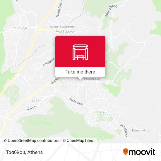 Τραύλου map