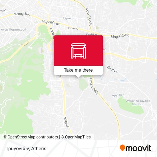 Τρυγονιών map