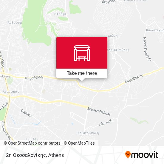 2η Θεσσαλονίκης map