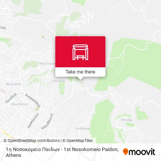 1η Νοσοκομειο Παιδων - 1st Nosokomeio Paidon map