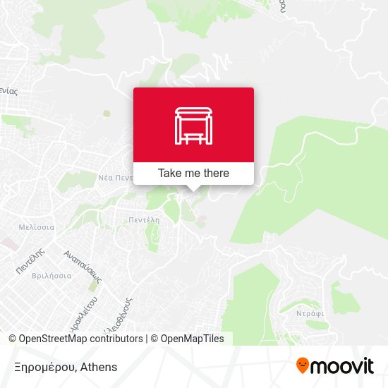 Ξηρομέρου map