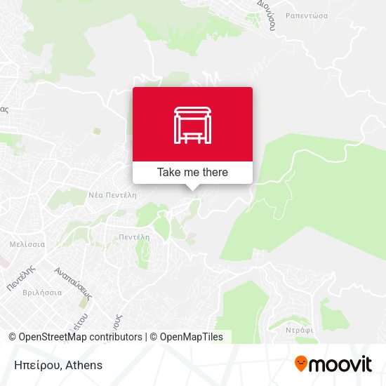 Ηπείρου map